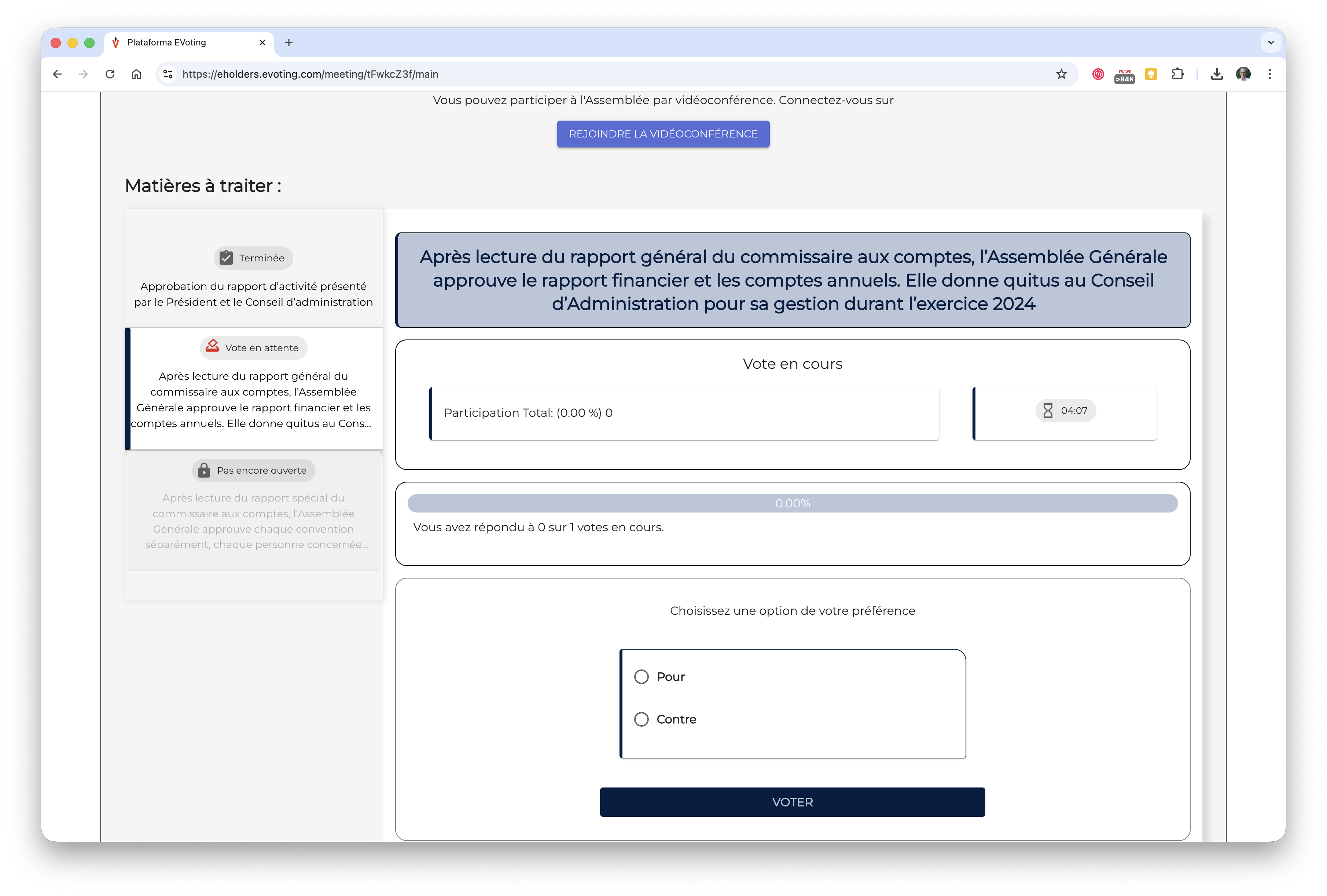 Comment voter